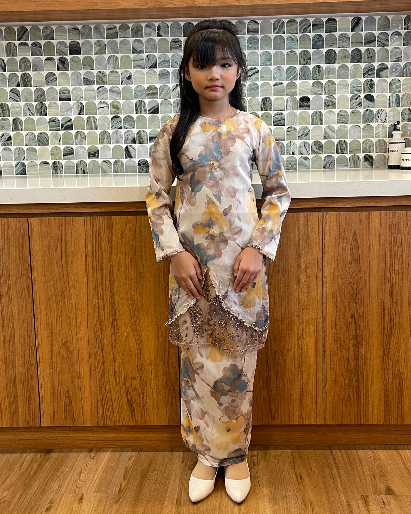 LUXE KURUNG KIDS - MARBLE – Nadine