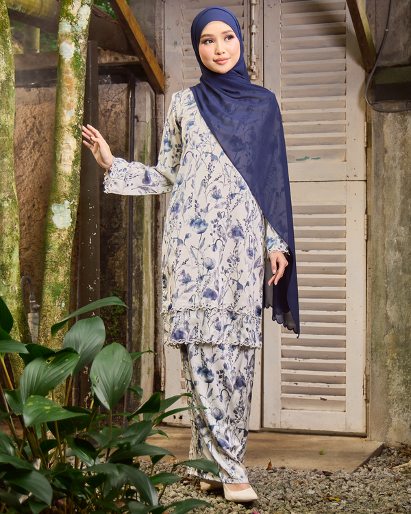 DIANE KURUNG - EARTHY NAVY