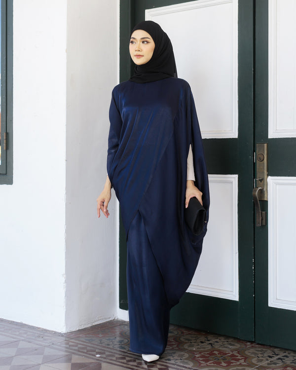 AYLA KAFTAN - SHIMMER NAVY