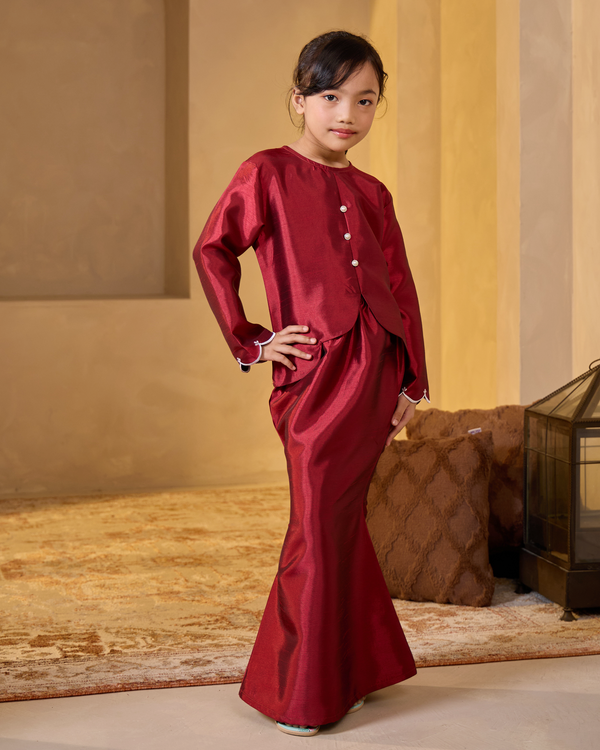 CALYSTA KURUNG KIDS - MAROON