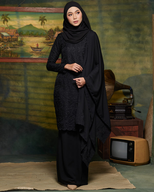 JANNAH KURUNG - BLACK